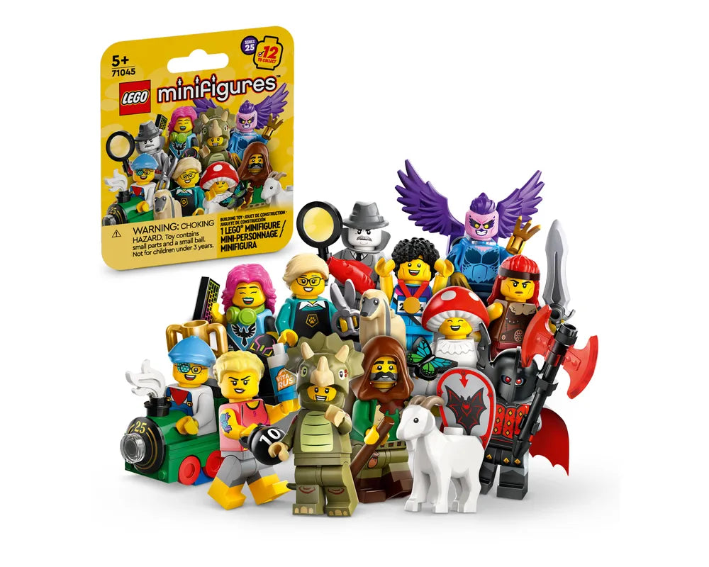 LEGO Collectible Minifigures 71045 - Minifigure, Series 25 Collectable Minifigures Random Pack - Authentic LEGO Set Main Image