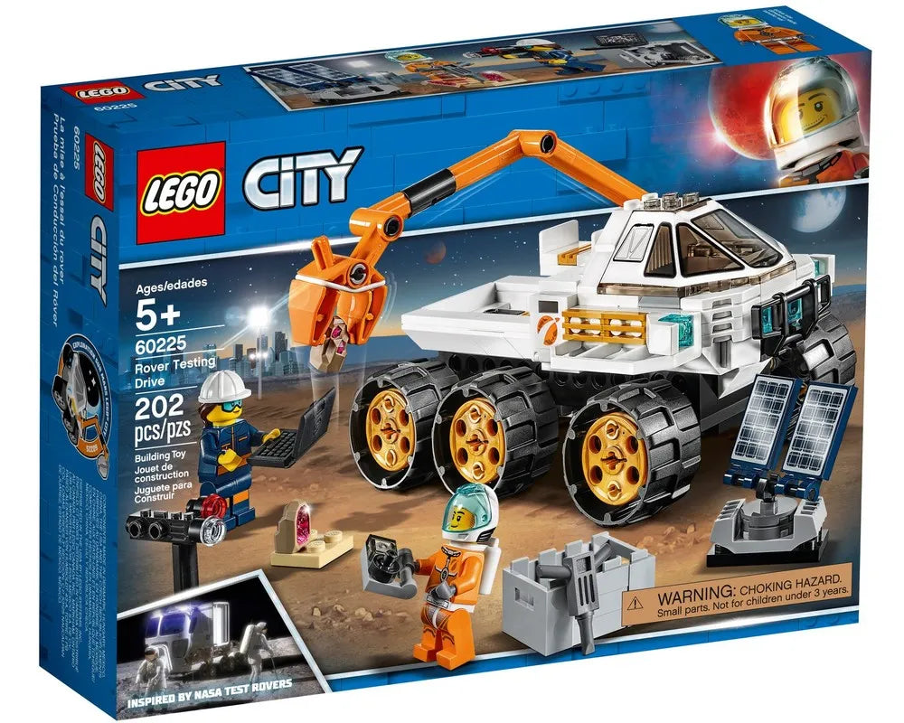LEGO City 60225 - Rover Testing Drive - Authentic LEGO Set Main Image