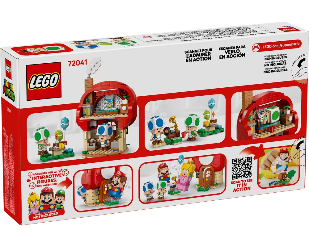 LEGO Super Mario 72041 - Party at Toad's House - Expansion Set - Authentic LEGO Set Image 2