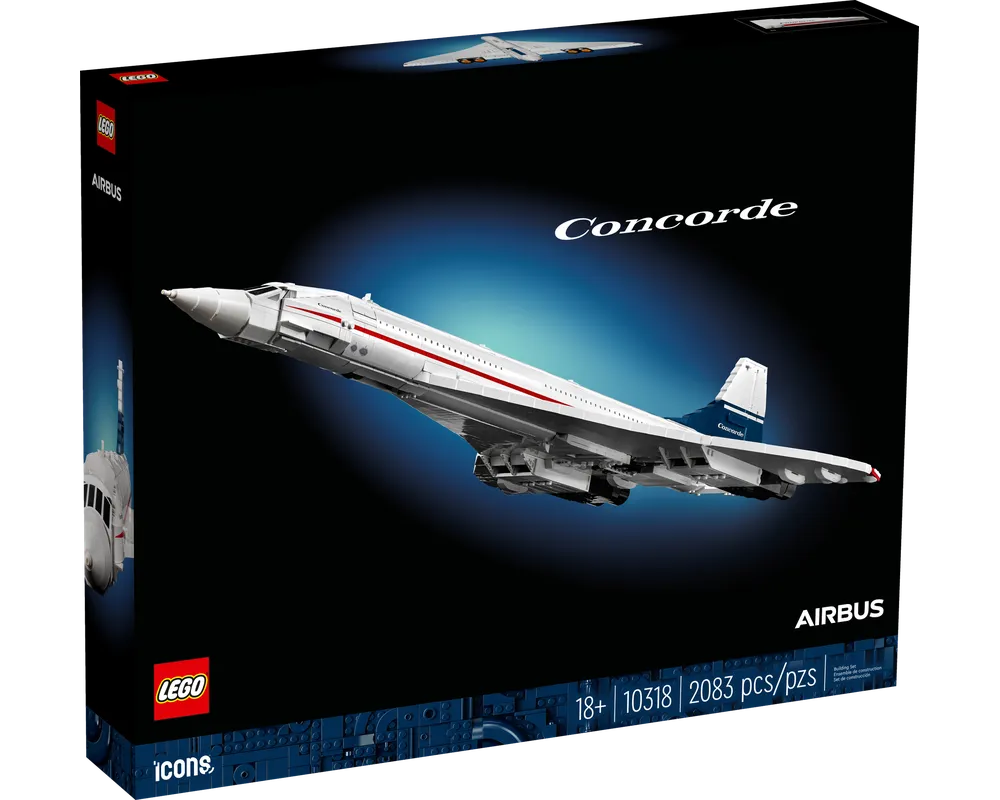 LEGO Creator 10318 - Concorde - Authentic LEGO Set Main Image