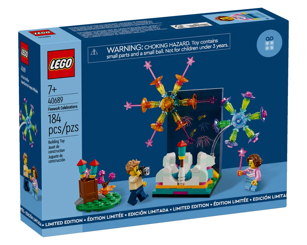 LEGO Promotional 40689 - Firework Celebrations - Authentic LEGO Set Main Image