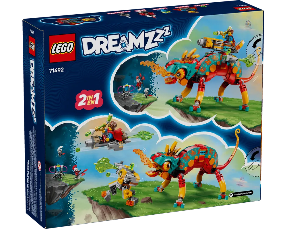 LEGO DREAMZzz 71492 - Mateo's Fire Chameleon - Authentic LEGO Set Image 12