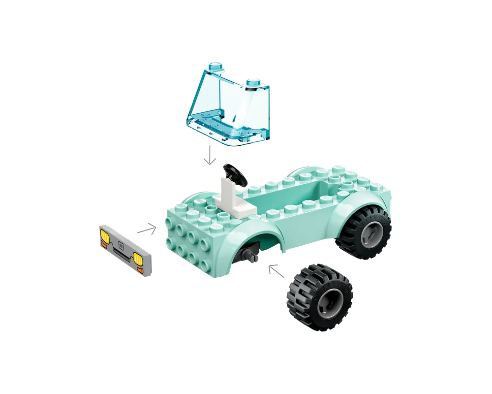 LEGO City 60382 - Vet Van Rescue - Authentic LEGO Set Image 6