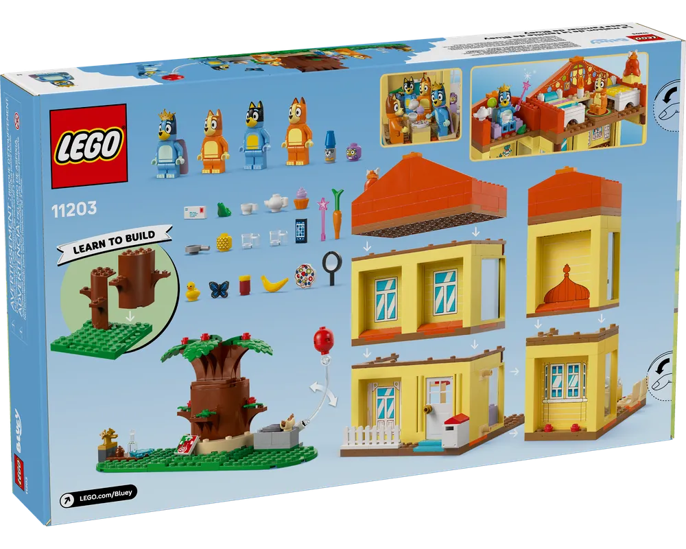 LEGO Bluey 11203 - Bluey’s Family House - Authentic LEGO Set Image 5