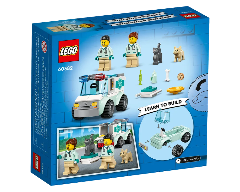LEGO City 60382 - Vet Van Rescue - Authentic LEGO Set Image 8