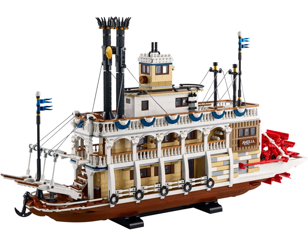 LEGO LEGO Ideas &#40;CUUSOO&#41; 21356 - River Steamboat - Authentic LEGO Set Image 3