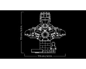 LEGO Super Heroes 76327 - Iron Man MK4 Bust - Authentic LEGO Set Image 20