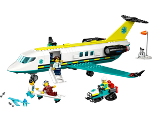 LEGO City 60465 - Emergency Air Ambulance Airplane - Authentic LEGO Set Image 13