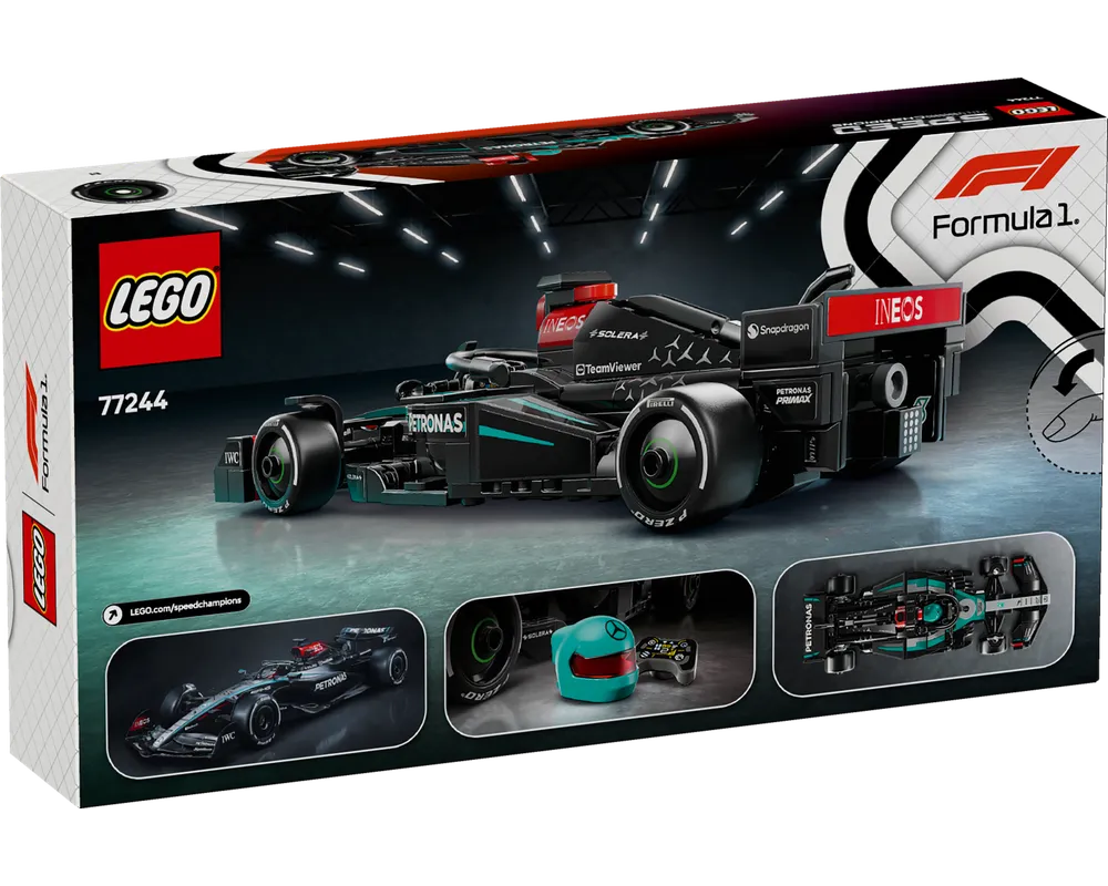 LEGO SPEED CHAMPIONS 77244 - Mercedes-AMG PETRONAS F1 Team W15 E Performance - Authentic LEGO Set Image 3