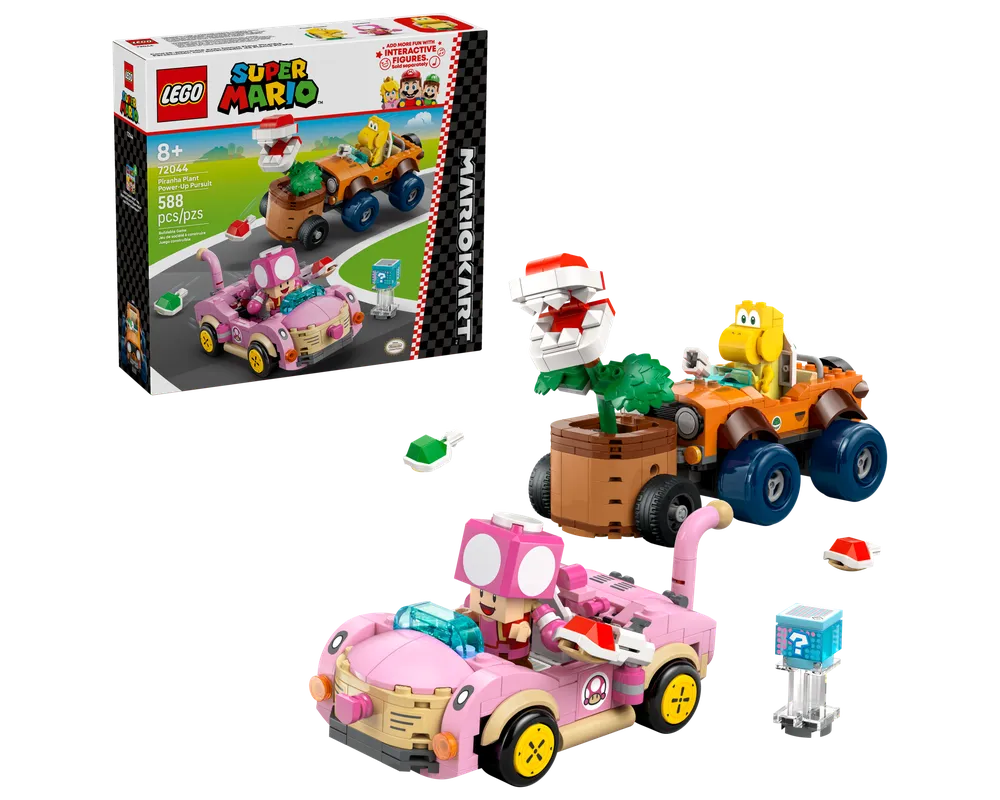 LEGO Super Mario 72044 - Piranha Plant Power-Up Pursuit - Authentic LEGO Set Main Image