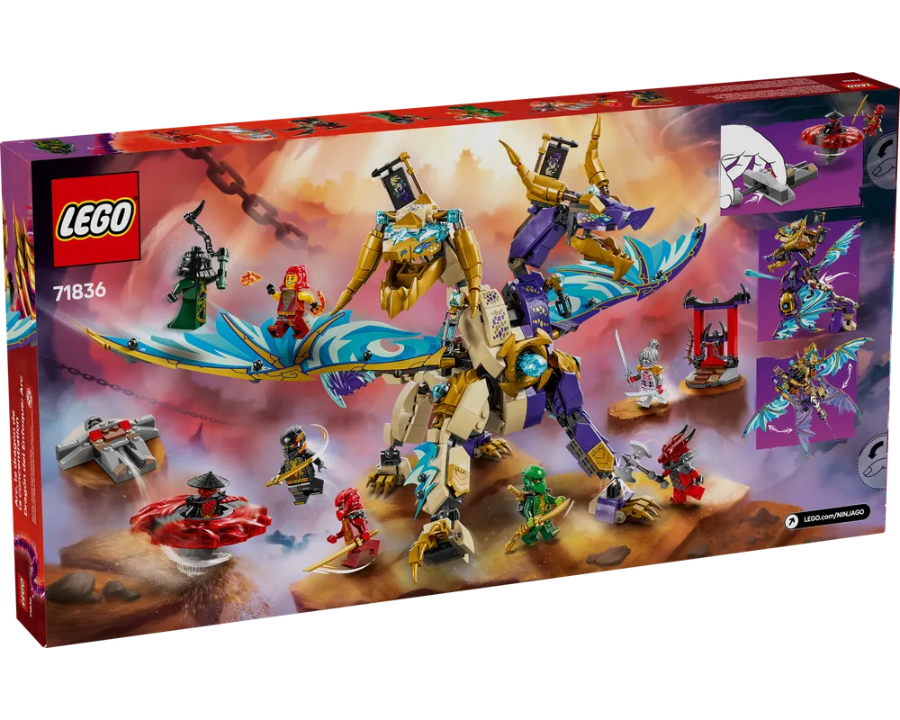 LEGO NINJAGO 71836 - Arc Dragon of Focus - Authentic LEGO Set Image 3