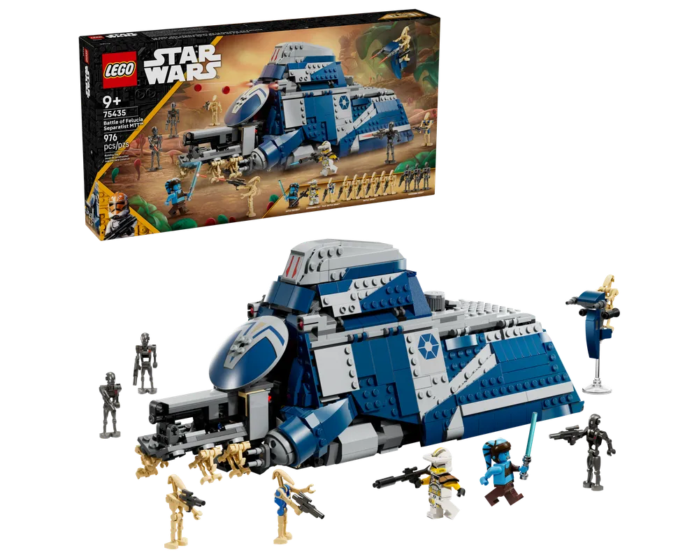 LEGO Star Wars 75435 - Battle of Felucia Separatist MTT - Authentic LEGO Set Main Image