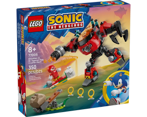 LEGO Sonic the Hedgehog 77005 - Knuckles vs. Dr. Eggman Egg Crusher Mech - Authentic LEGO Set Main Image