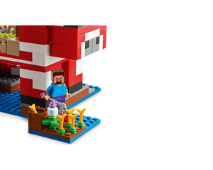 LEGO Minecraft 21270 - The Mooshroom House - Authentic LEGO Set Image 4