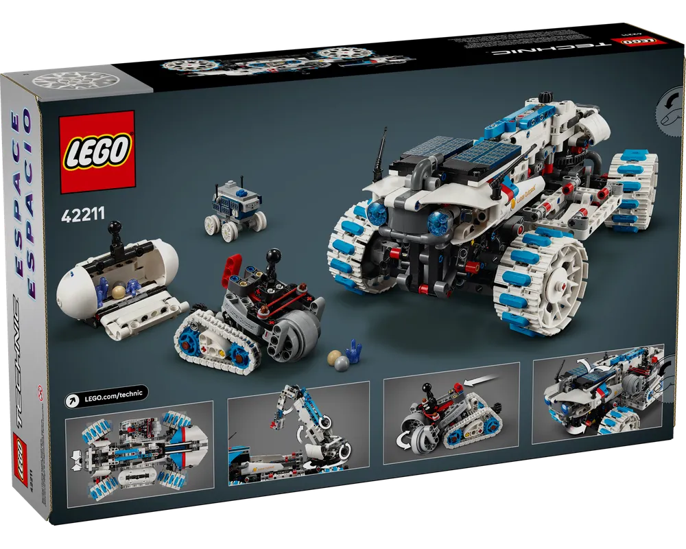 LEGO Technic 42211 - Lunar Outpost Moon Rover - Authentic LEGO Set Image 4