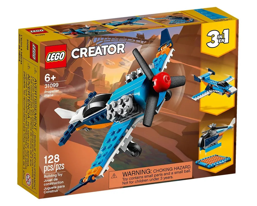 =LEGO Creator 31099 - Propeller Plane - Authentic LEGO Set Main Image