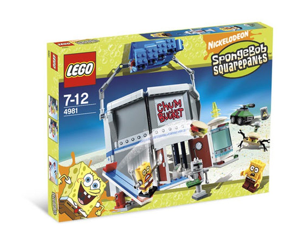 LEGO SpongeBob SquarePants 4981 - The Chum Bucket - Authentic LEGO Set Main Image