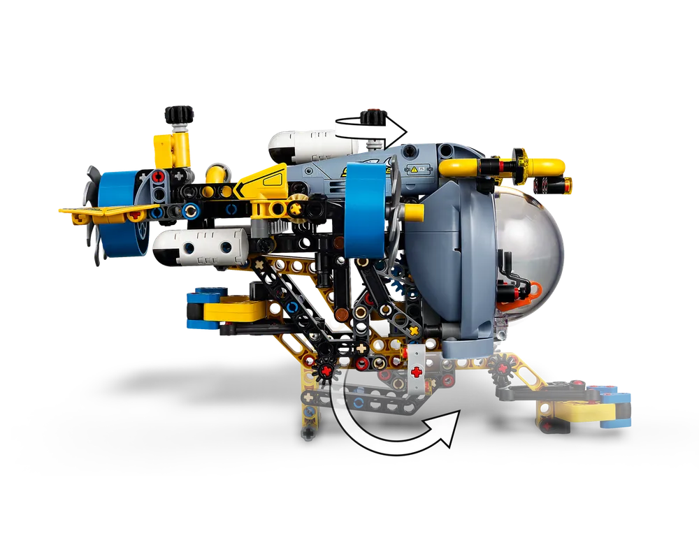 LEGO Technic 42201 - Deep-Sea Research Submarine - Authentic LEGO Set Image 7