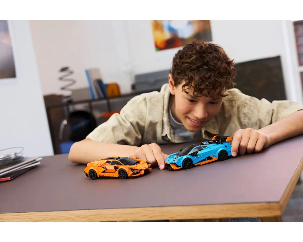 LEGO SPEED CHAMPIONS 77238 - Lamborghini Revuelto & Lamborghini Huracán STO - Authentic LEGO Set Image 9