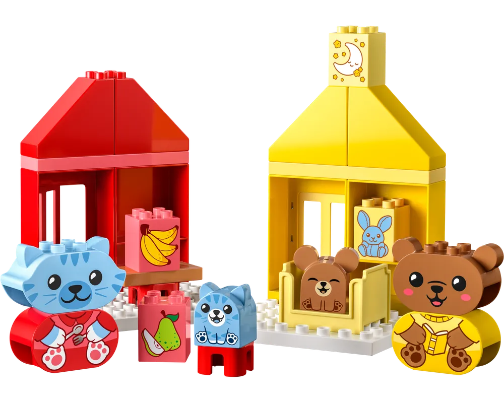 LEGO DUPLO 10414 - Daily Routines: Eating & Bedtime - Authentic LEGO Set Image 3
