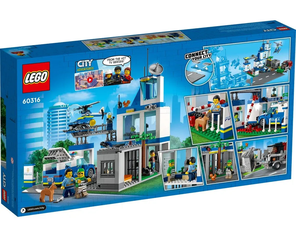LEGO City 60316 - Police Station - Authentic LEGO Set Image 8