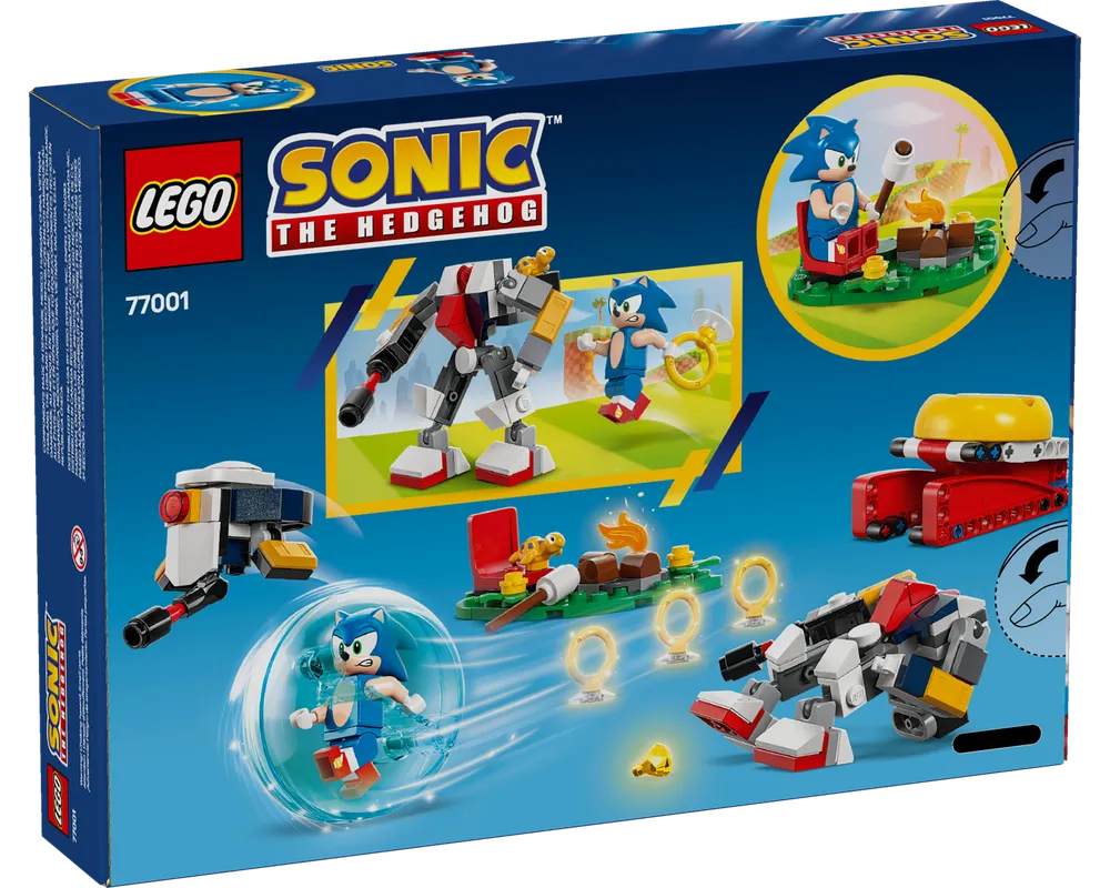 LEGO Sonic the Hedgehog 77001 - Sonic's Campfire Clash - Authentic LEGO Set Image 2