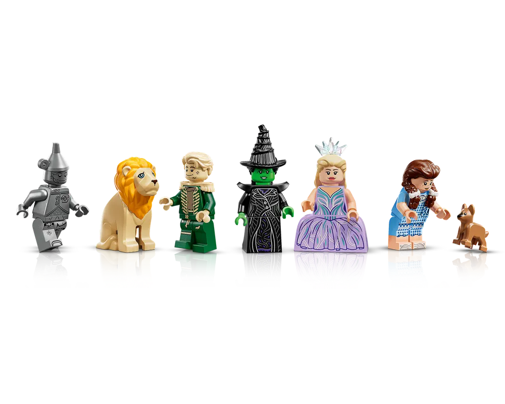 LEGO Wednesday 75685 - Emerald City Wall Art - Authentic LEGO Set Image 4