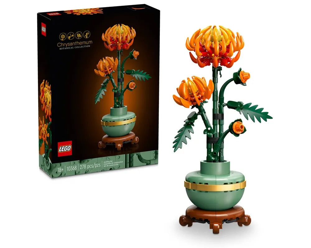 LEGO Botanicals 10368 - Chrysanthemum - Authentic LEGO Set Main Image