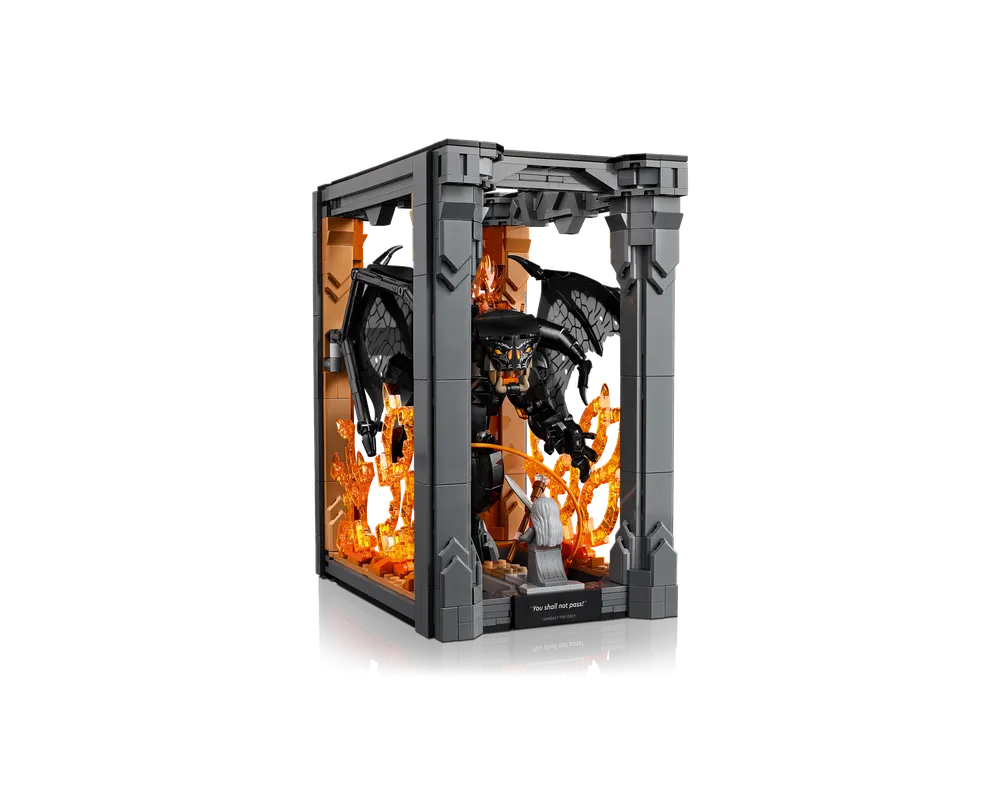 LEGO The Hobbit and The Lord of the Rings 10367 - The Lord of the Rings: Balrog Book Nook - Authentic LEGO Set Image 20
