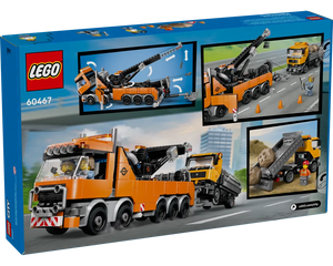 LEGO City 60467 - Heavy-Duty Recovery Tow Truck with Crane - Authentic LEGO Set Image 13