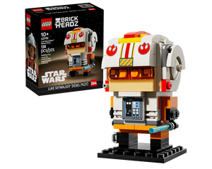 LEGO BrickHeadz 40795 - Luke Skywalker (Rebel Pilot) - Authentic LEGO Set Main Image
