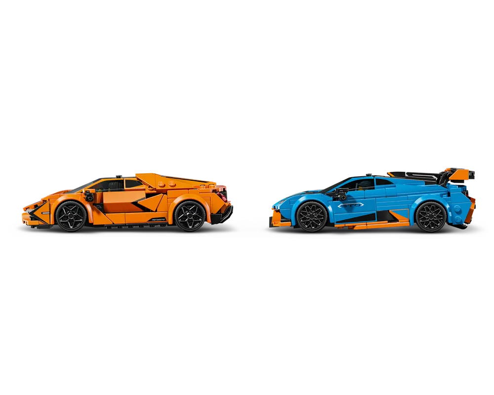 LEGO SPEED CHAMPIONS 77238 - Lamborghini Revuelto & Lamborghini Huracán STO - Authentic LEGO Set Image 7