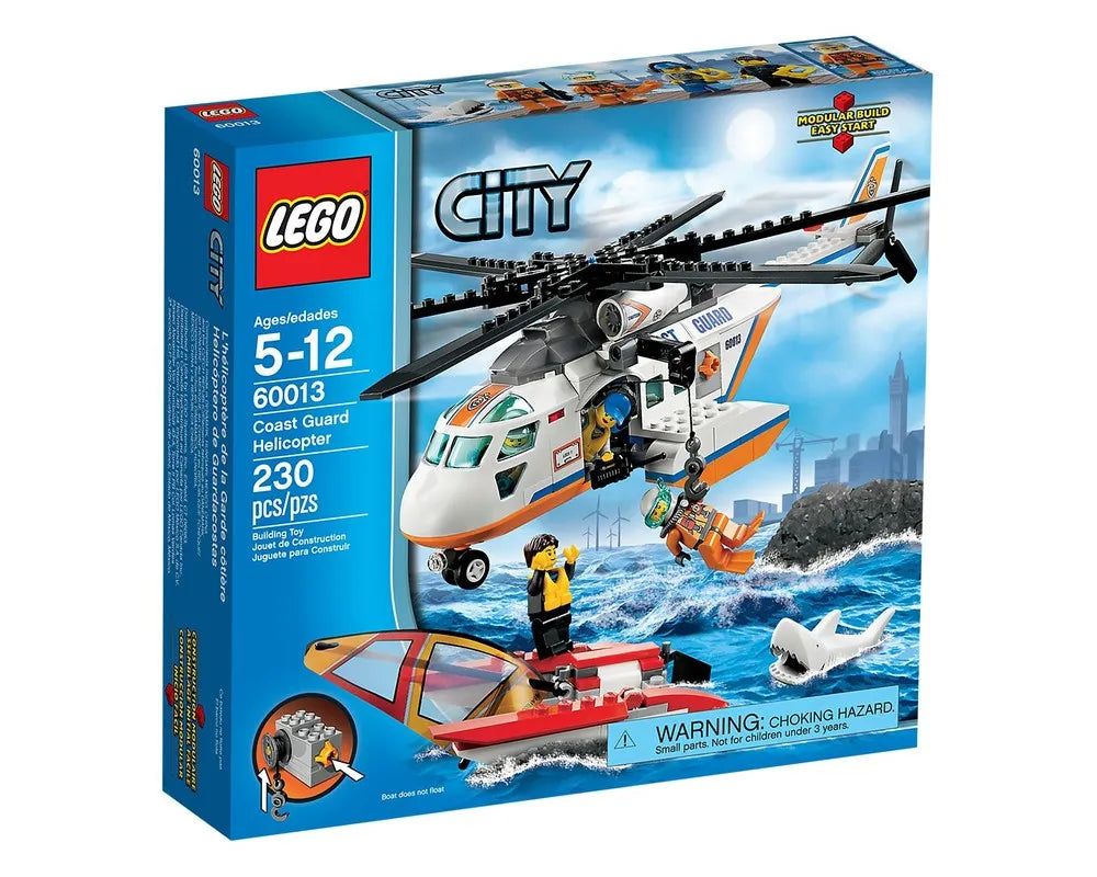 LEGO City 60013 - Coast Guard Helicopter - Authentic LEGO Set Main Image
