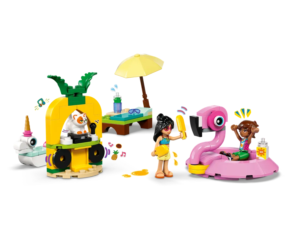 LEGO Friends 42658 - Unicorn & Flamingo Pool Party - Authentic LEGO Set Image 15
