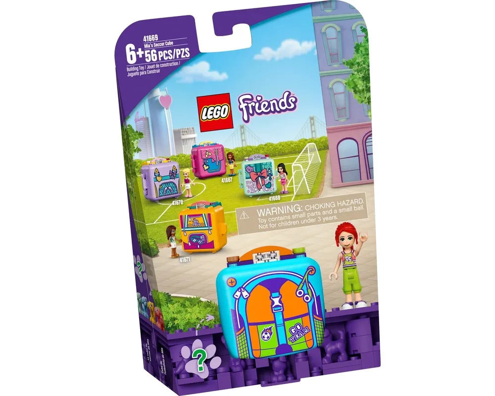 LEGO Friends 41669 - Mia&#39;s Soccer Cube - Authentic LEGO Set Main Image
