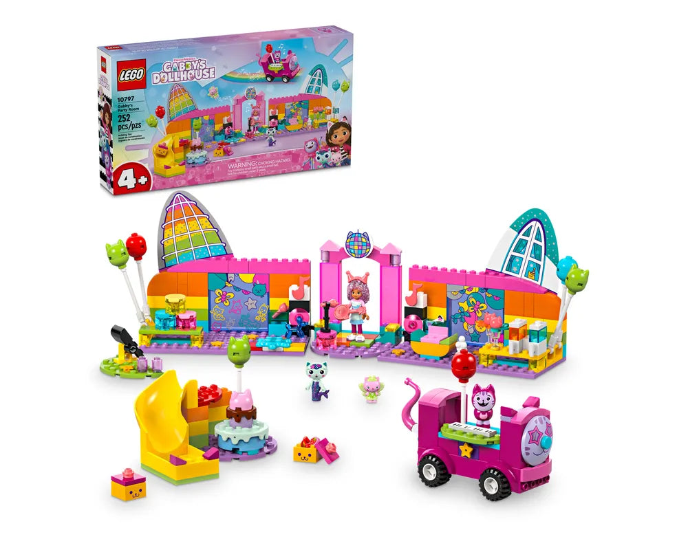 LEGO Gabby's Dollhouse 10797 - Gabby's Party Room - Authentic LEGO Set Main Image