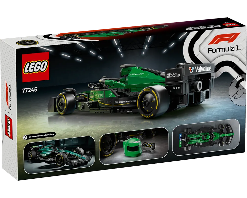 LEGO SPEED CHAMPIONS 77245 - Aston Martin Aramco F1 AMR24 - Authentic LEGO Set Image 3