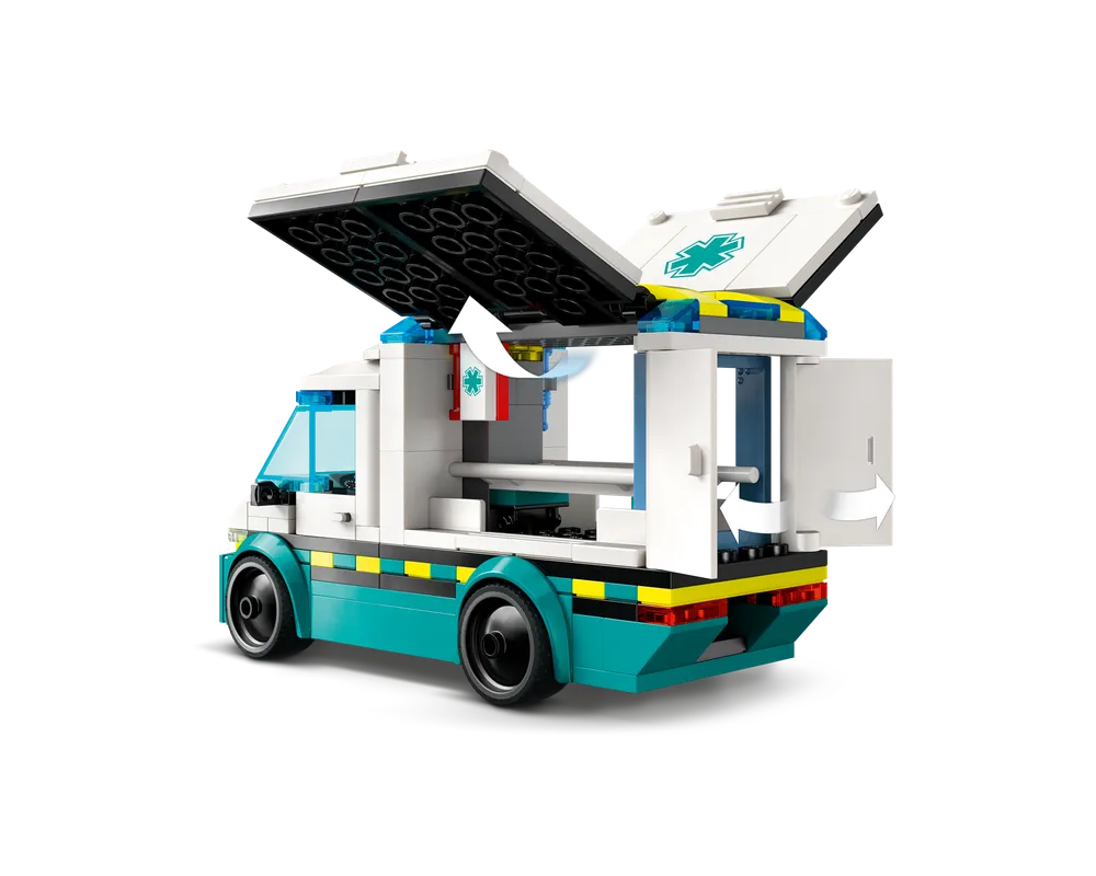 LEGO City 60451 - Emergency Ambulance - Authentic LEGO Set Image 6