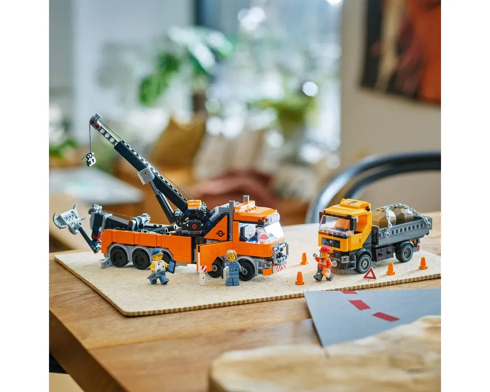 LEGO City 60467 - Heavy-Duty Recovery Tow Truck with Crane - Authentic LEGO Set Image 19
