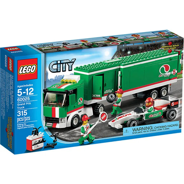 LEGO City 60025 - Grand Prix Truck - Authentic LEGO Set Main Image