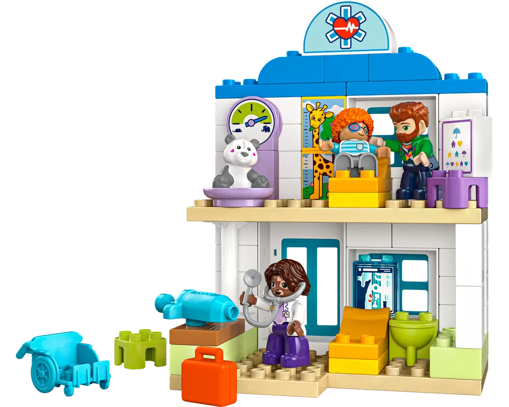 LEGO DUPLO 10449 - First Time: Visit to the Doctor - Authentic LEGO Set Image 2