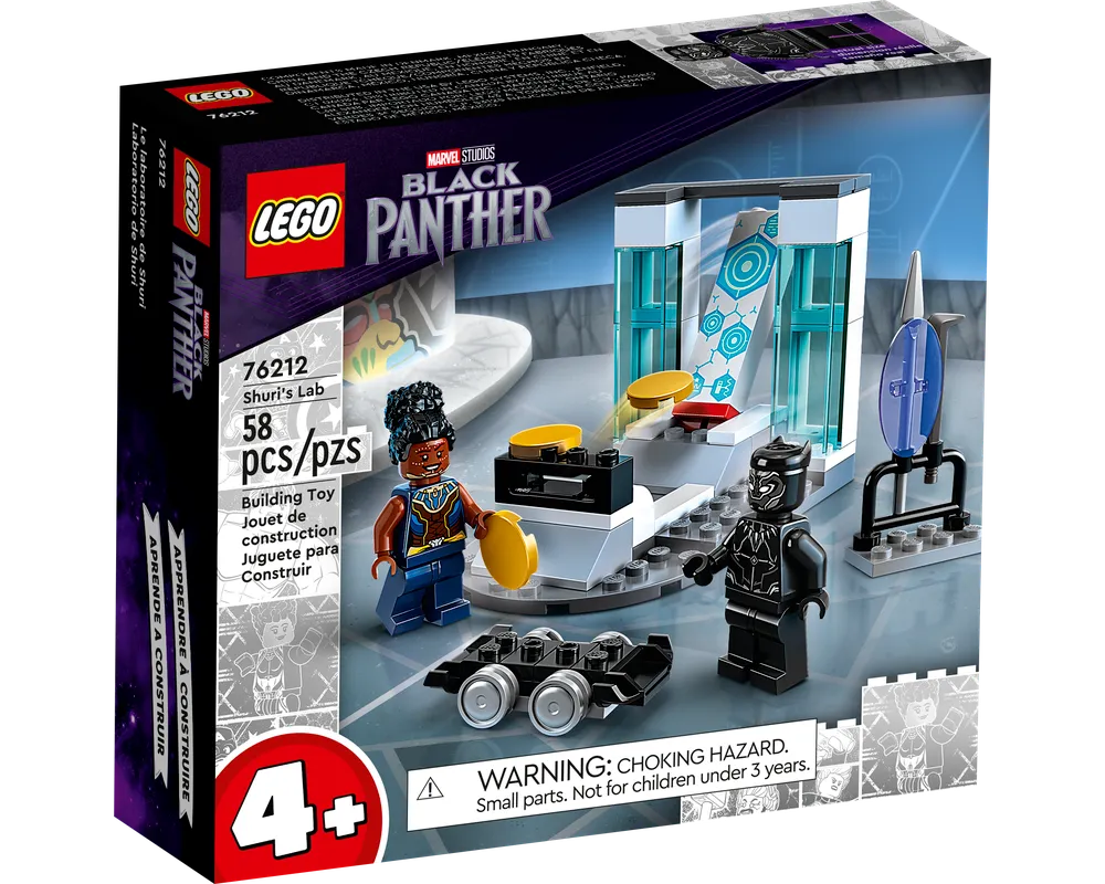 LEGO Super Heroes 76212 - Shuri&#39;s Lab - Authentic LEGO Set Main Image