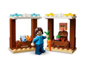 LEGO Minecraft 21273 - The Ghast Balloon Village Attack - Authentic LEGO Set Image 8