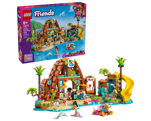 LEGO Friends 42673 - Family Vacation Beach Resort - Authentic LEGO Set Main Image
