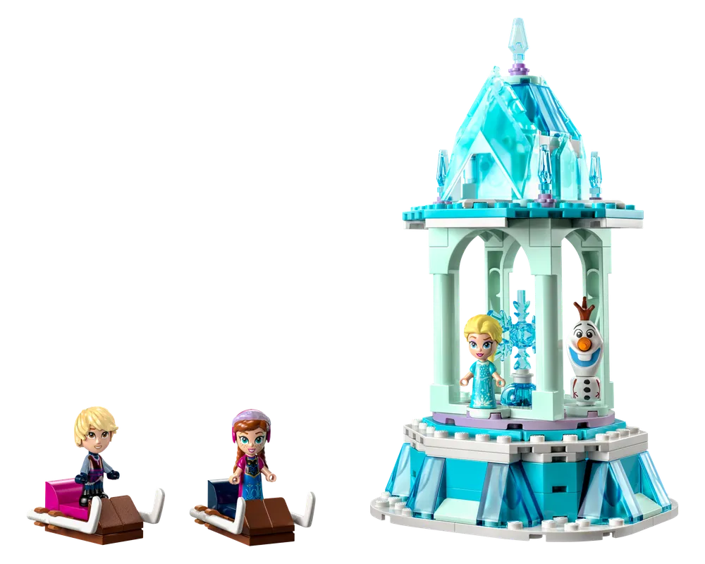 LEGO Disney 43218 - Anna and Elsa's Magical Carousel - Authentic LEGO Set Image 2