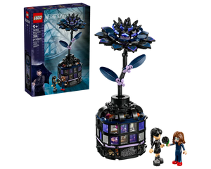 LEGO Wednesday 76784 - Black Dahlia Flower - Authentic LEGO Set Main Image