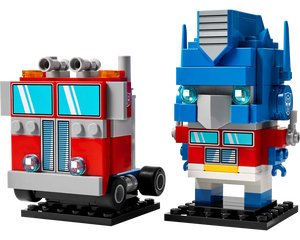 LEGO BrickHeadz 40803 - Optimus Prime Robot & Vehicle - Authentic LEGO Set Image 2