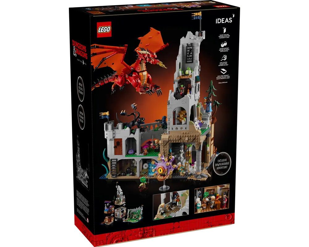 LEGO LEGO Ideas &#40;CUUSOO&#41; 21348 - Dungeons & Dragons: Red Dragon's Tale - Authentic LEGO Set Image 13