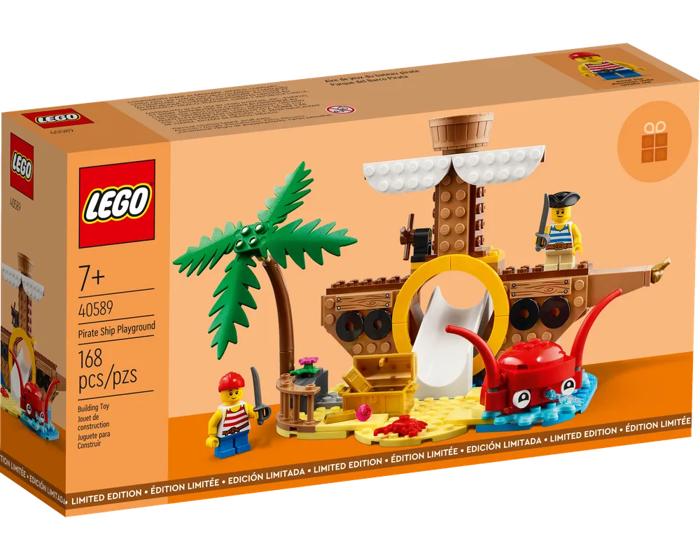 LEGO Promotional 40589 - Pirate Ship Playground - Authentic LEGO Set Main Image