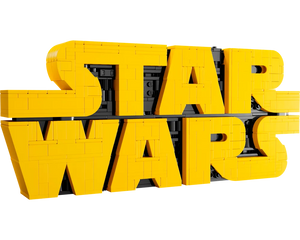 LEGO Star Wars 75407 - Brick-Built Star Wars Logo - Authentic LEGO Set Image 2
